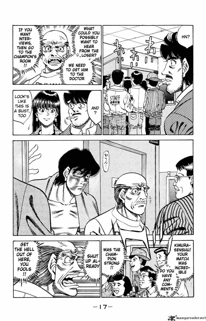 Hajime no Ippo: Fighting Spirit, Chapter 288 image 16